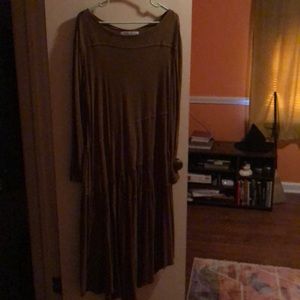 Free People maxi dress. Smoke free home.